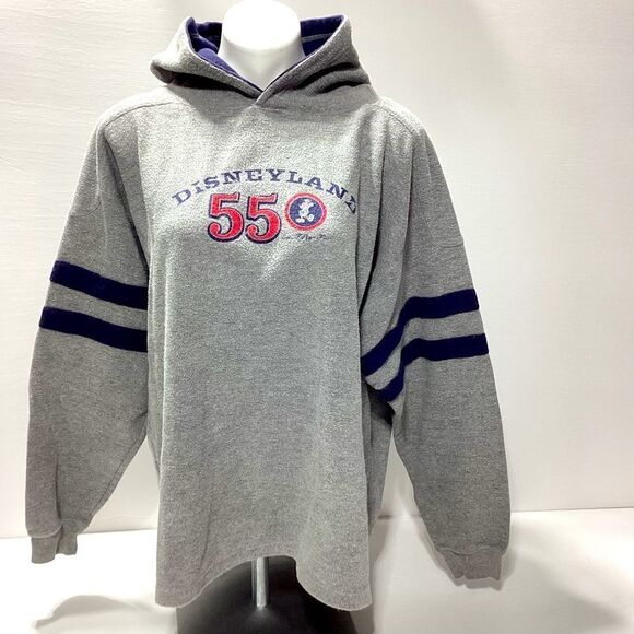 Vintage Disneyland 55 Established Hoodie Disneyland Resort Tag 90's L Men's - Picture 1 of 12